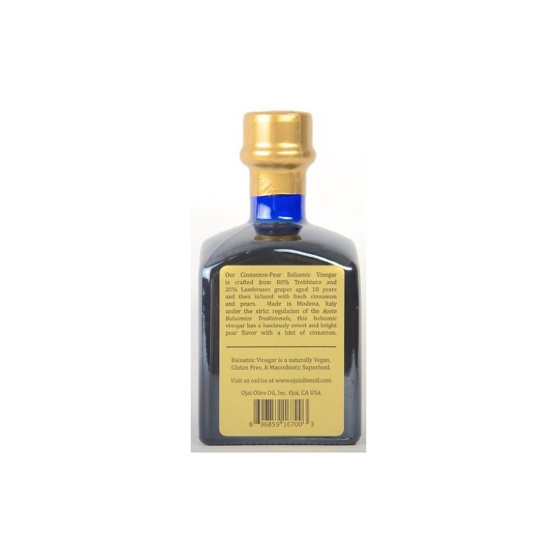 Ojai Olive Oil Cinnamon-Pear Infused Balsamic Vinegar (250ml)
