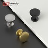 homdiy 10 Pack Kitchen Cabinet Knobs Black Knobs Drawer Zinc