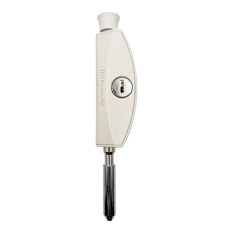 Remsafe Patio Bolt Window Lock, White