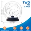 NiceBuy 2-Pack Solar Floating Pool Lights Ball Outdoor Water-Resistant IP66