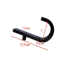 2Pcs Storage Shed Hooks for Suncast Storage Shed Shelves Accessories, Compatible with Suncast/Craftsman Storage Shed Accessories for Hanging Shed Organization Supplies,Warehouse Hook (J Model)