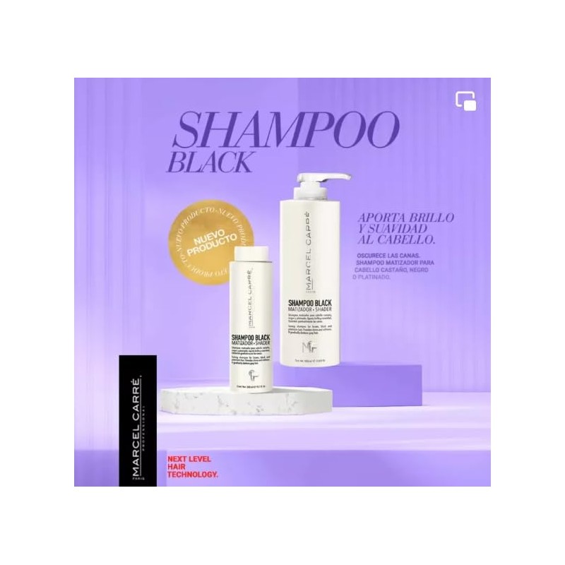 Shampoo Black 300ml Matizador