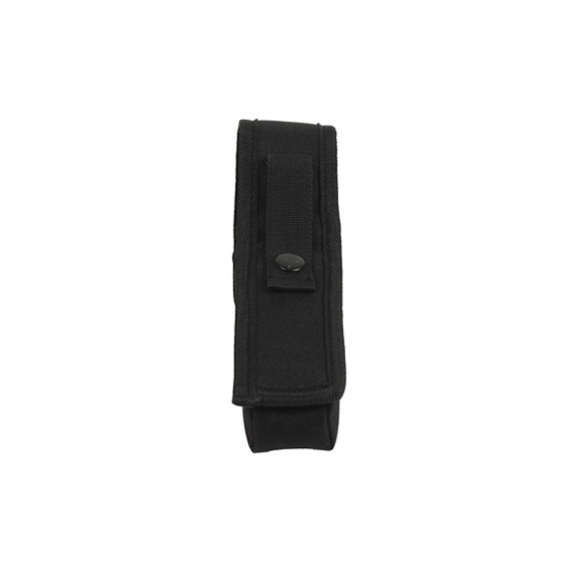 Flashlight pouch, nylon, black, for belt