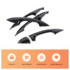YNEI Gloss BLack Door Handle Upper Add-on Cover Fits Mercedes
