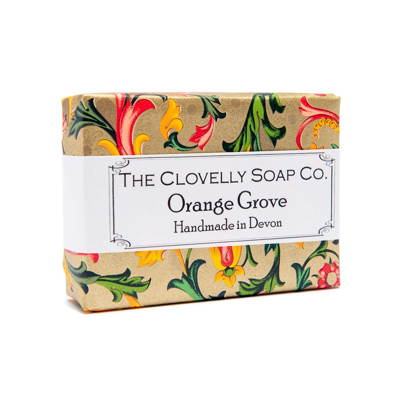 Clovelly Soap Co Natural Handmade Orange Grove Soap Bar for