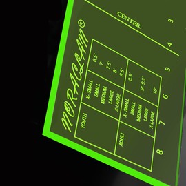 T-Shirt Rulers Guide,Alignment Ruler Shirt Measurement Tool for Applying Vinyl and Sublimation Designs On Shirts with Size Chart Built-in - HTV Alignment Tool