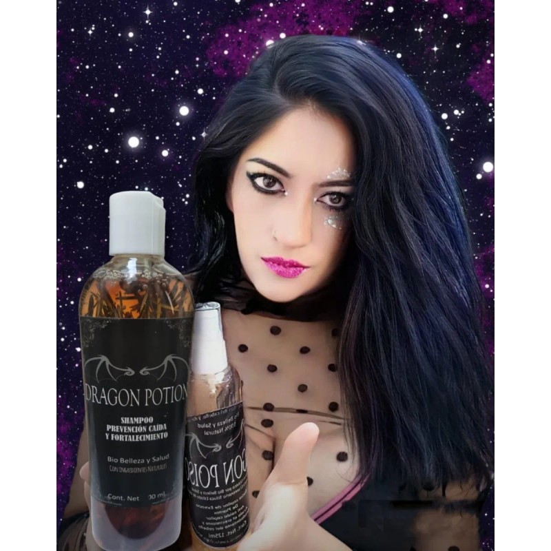 Shampoo Herbal Anticaída Crecimiento Acelerado Dragon Potion