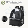 Breathable Cat Backpack Carrier, Large Space Cat Bubble Backpack for