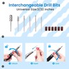 Delanie Nail Drill Machine 35000RPM, Portable Acrylic Nail File Rechargeable