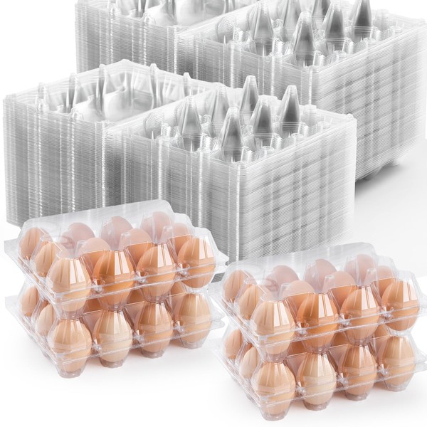 120 Pack Egg Cartons Cheap Bulk 12 Count, 1 Dozen