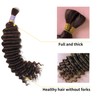 16 Inch Human Hair For Braiding Hair Bulk Braid Extensions