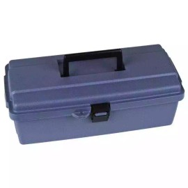 Flambeau 14800-2 Gray Copolymer Resin Utility Tool Box: 14.5" x 7.5" x 5.25"
