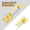 EHOMEWARE 1 Set Entry Door Handle and Single Cylinder Deadbolt
