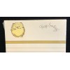 Vintage Stationery Notepad Memo ~ Cute Owl “Keep Smiling” 50