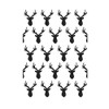 Darice Deer Heads, 4.25 x 5.75 inches Embossing Folder, Clear