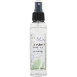 Eclectic Lady Hyacinth Floral Room Spray - Original Strength Air Freshener Mist for Home, Room & Office (4 Ounces)