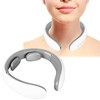 Electric Pulse Neck Massager Vibration Heat 3D Fitment Reduce Fatigue