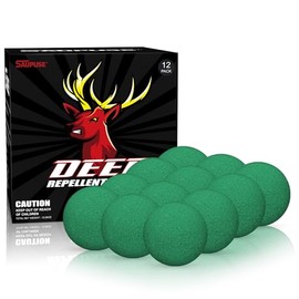 Deer Repellent for Garden, Rabbit Repellent Outdoor, Deer Deterrent for Garden & Yard, Bunny Repellent for Plants, Keep Deer Away from Flowers, Tree, Safe for Human & Pets