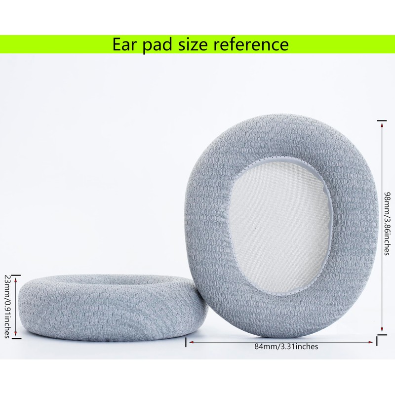 Replacement Ear Pads Compatible with SteelSeries Arctis Nova Pro Wired