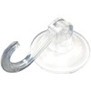 Merriway BH06630 (4 Pcs) Suction Hooks Lever Type Clear 55mm