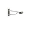 Complete Retail Solution Ltd WALL MOUNTED CLOTHES RAIL BRACKET SCREW FIX CHROME HANGING ARM FIT SIZE 25&32 mm (1, 25mm)