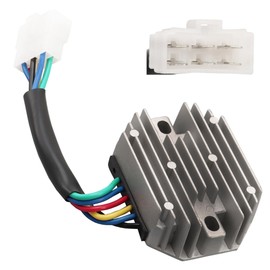 Replace 15351-64600 YINNCKE Voltage Regulator Rectifier Fits For Kubota Mower ZD18 ZD21 ZD25 ZD28 D1108 1822D 169D 662D 718D 721D 722D 721G Fits For Yanmar ym220 ym276d 186D 1983