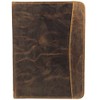 Greenburry Vintage Leather Writing Case Orgam Folder Antique Brown