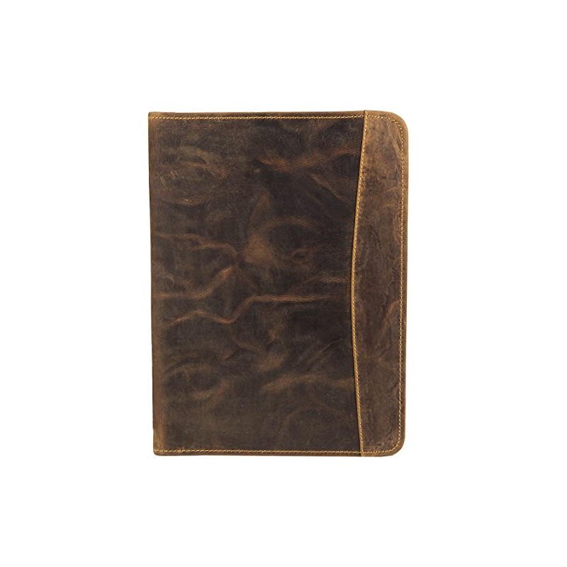 Greenburry Vintage Leather Writing Case Orgam Folder Antique Brown