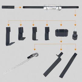 13PC Dent Puller with Slide Hammer Auto Body Truck Repair Tool Kit Set