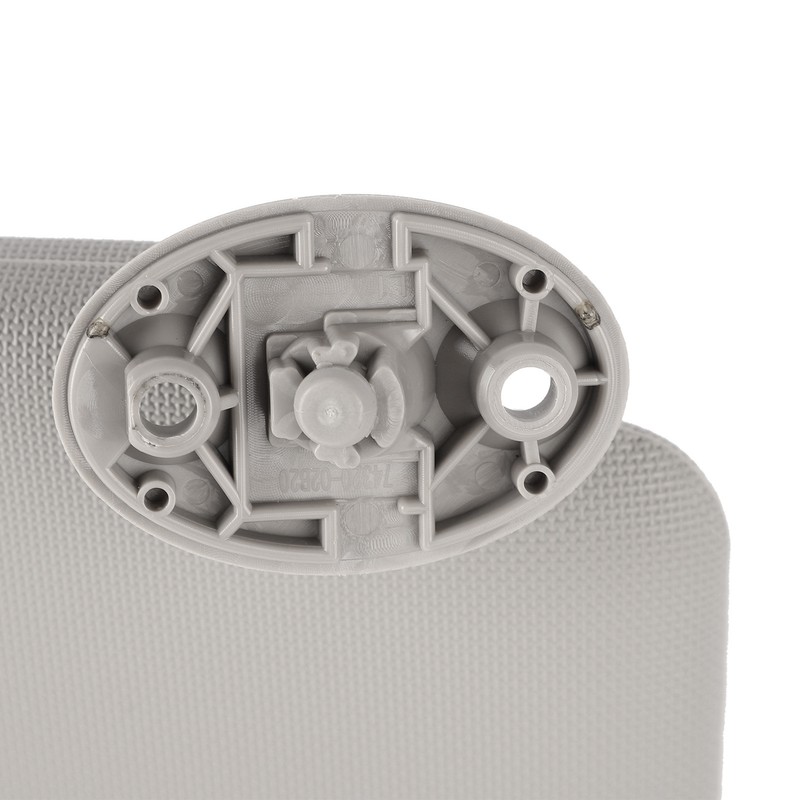 Car Sun Visor Left Driver Side Gray High Hardness Sun