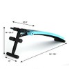 Blue Adjustable Folding Design Slant Bench Push Ups Sit-Up Board