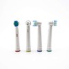 Glamza 4 Replacement White Compatible Oral Toothpaste Heads Professional Dental