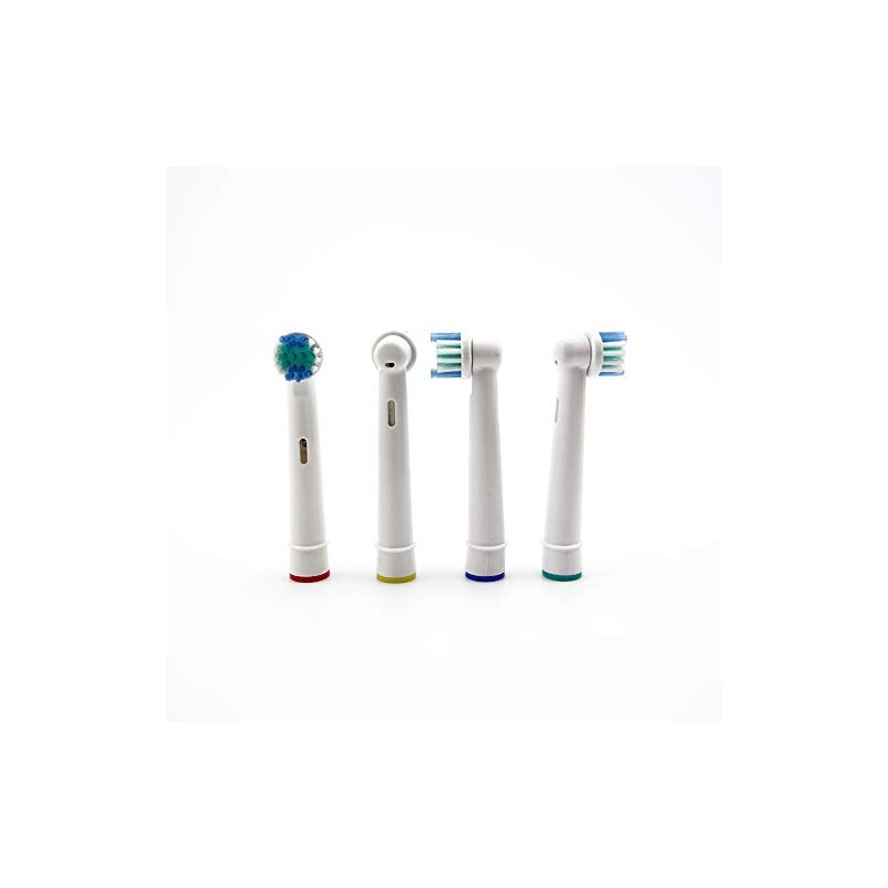 Glamza 4 Replacement White Compatible Oral Toothpaste Heads Professional Dental