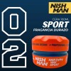 Cera Para Cabello Nishman. Fijación, Brillo, Firmeza, Aroma.