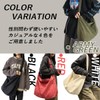 INNOCRIE Shoulder Bag, Canvas Bag, Large Capacity, A4 Storage, Canvas