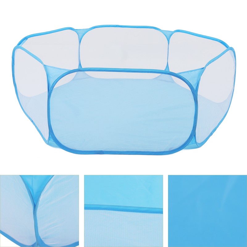 Small Animals Tent Foldable Breathable Interactive Easy Access Portable Small
