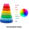 Wooden Tower of Hanoi Intellectual Toy Brain Teaser 8 Rings