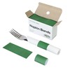 NATURALABEL 500 PCS Paper Napkin Rings with Box, Self-Adhesive Napkin