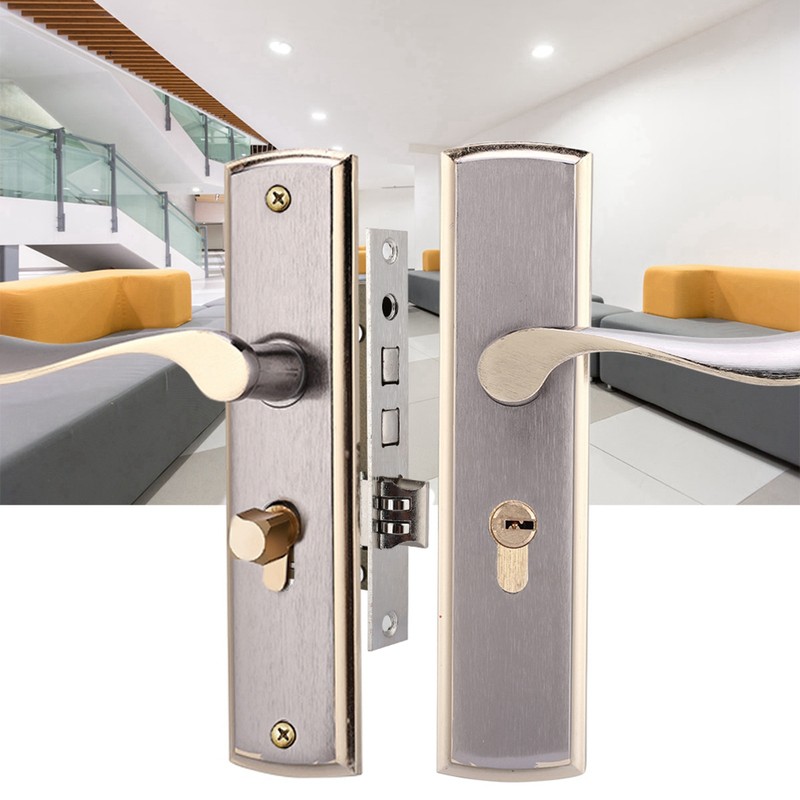Durable Aluminum Door Lock for Home Security Indoor Bedroom Living