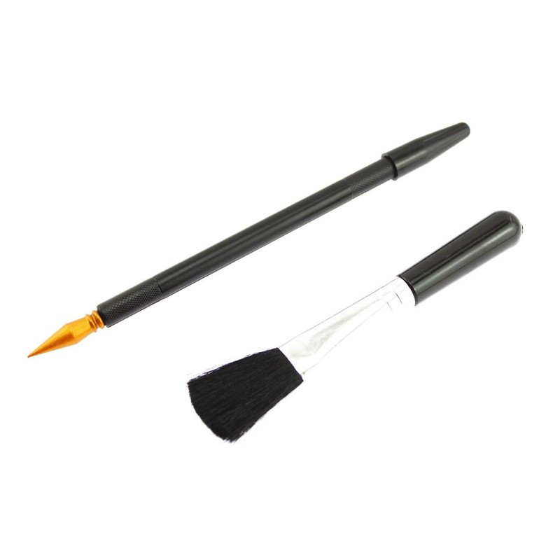 Olive-G Scratch Pen Bamboo Skewer Brush Set of 4 Sticks