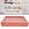 Pin Display Case Clear Dustproof Medal Display Case Frame for