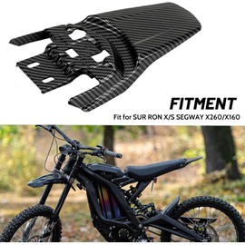 XINGWU Front Fender for Surron Light Bee X/S Segway X160/X260 Dirt Bike Front Fender Motorcycle Fender Modified Mudguard Protector for Eikes Carbon Fiber Style