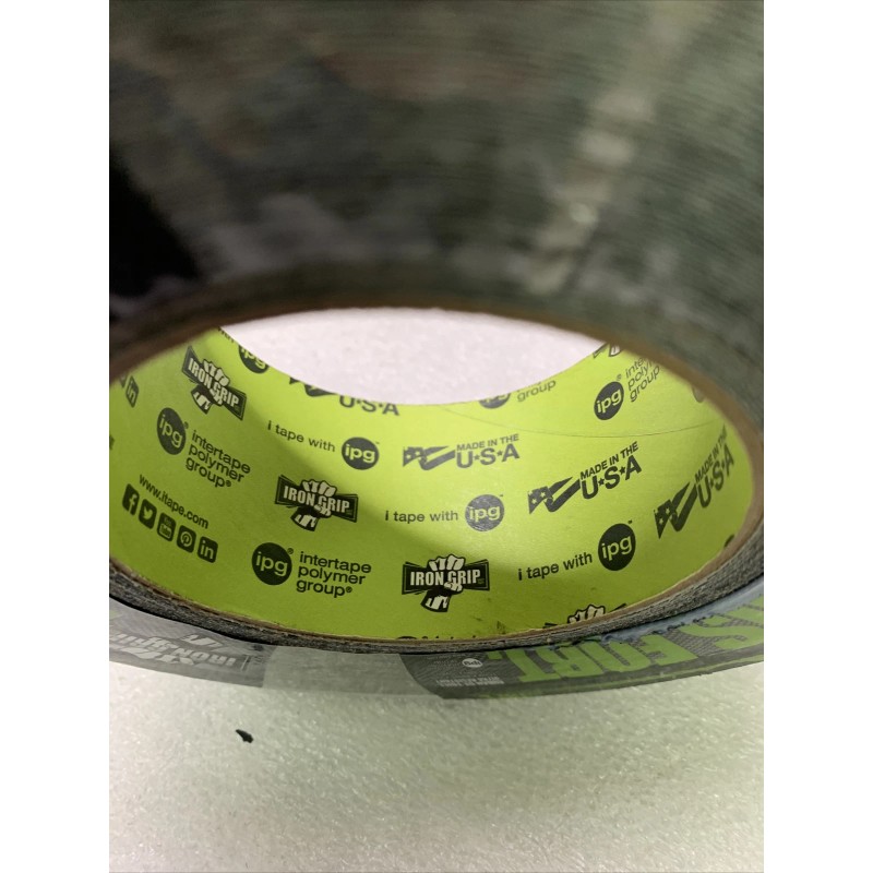 Intertape IPG IG235 Black Iron Grip Stronger Duct Tape 17