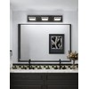 VOLISUN 5CCT Bathroom Light Fixtures Over Mirror, Dimmable, 360°Rotatable Head,