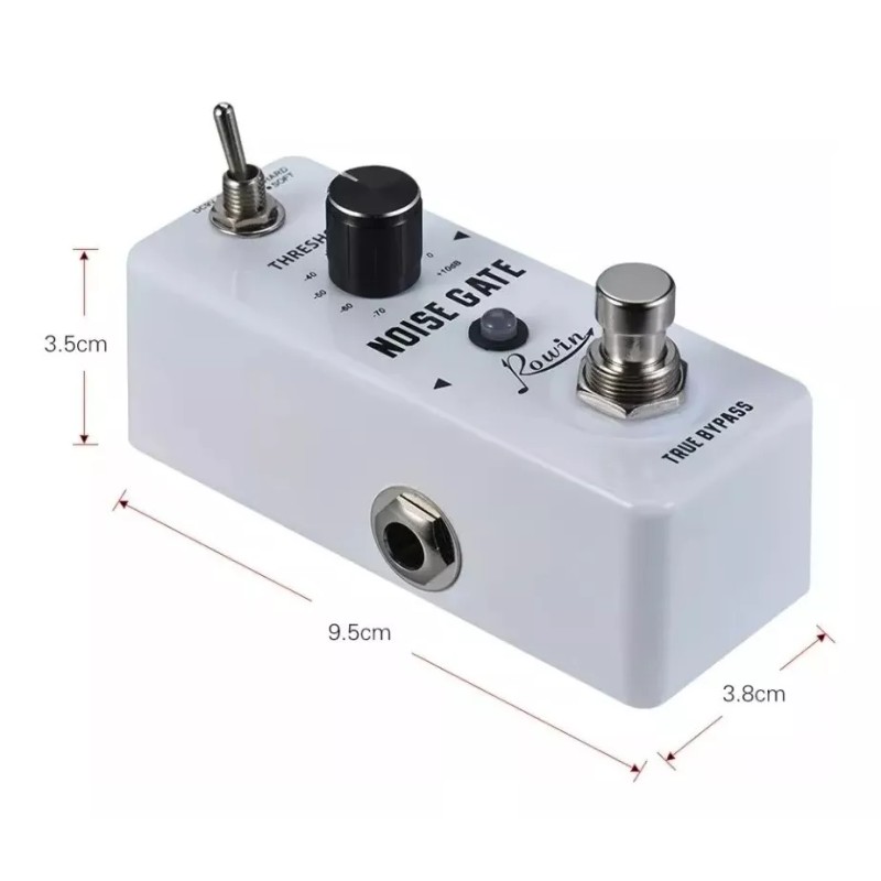 Rowin Pedal de efecto Rowin LEF-319 blanco