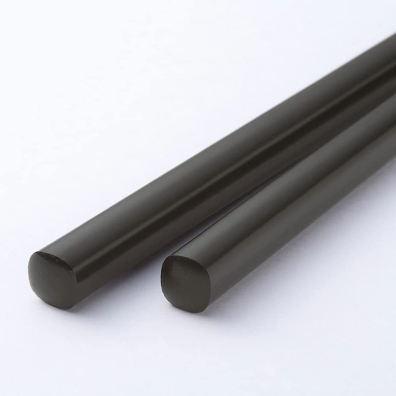 MUJI 15182503 Dishwasher Safe Chopsticks, Black, 9.1 inches (23 cm)