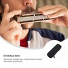 Single Harmonica Case Storage Bag: Harmonica Carrying Case Hard Shell
