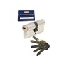 ABUS EC660 Profile Double Cylinder Length (a/b) 40/65 mm (c = 105 mm) with 5 Keys with Security Card