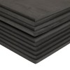 10 Pack Black EVA Foam Sheets, 9.6x9.6-Inch 5mm Thick High-Density