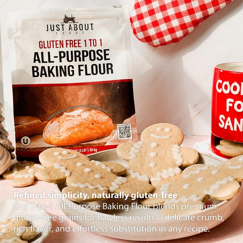 Just About Foods All Purpose Flour Gluten-Free, New Improved Formula,